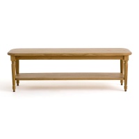 Скамья Для прихожей из массива дуба Baudry единый размер бежевый LA REDOUTE INTERIEURS  фото, kupilegko.ru